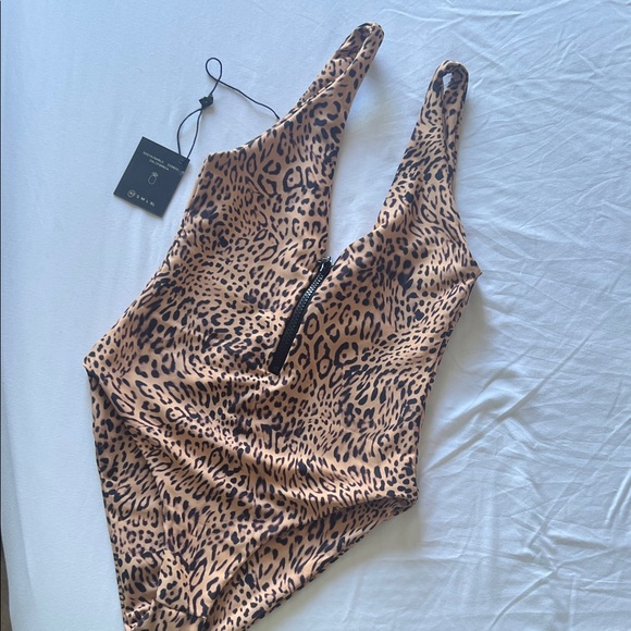 Skatie Leopard Print One Piece Swimsuit - Picture 1 of 3